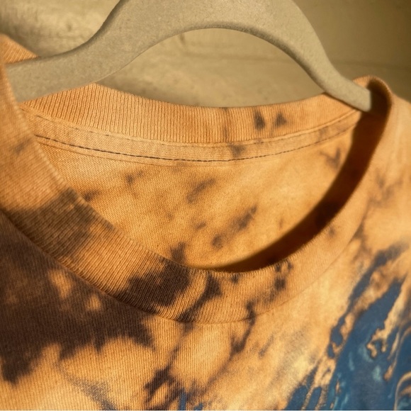 Wolf Graphic Print T Shirt Wolf Howling At Moon - Picture 3 of 6